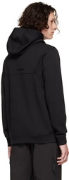 HH-118389225 Black Cotton Hoodie