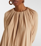 Ferragamo Cutout draped blouse