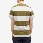 Barbour Men's Whalton Stripe T-Shirt in Pale Sage