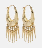 Alémais Le Jardin Spike hood earrings