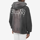 Purple Brand Men's Distressed Bubble Logo Hoody in Black