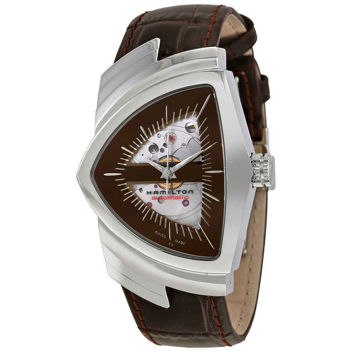 Photo: Hamilton Ventura Automatic Shield Shaped Mens Watch H24515591