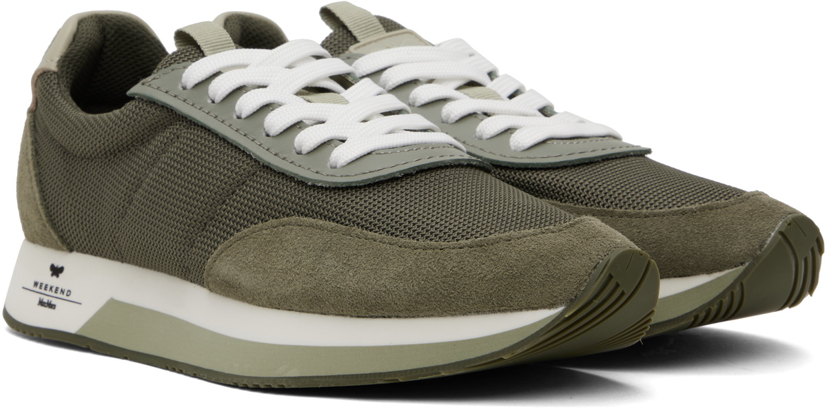 Weekend Max Mara Khaki Raro Sneakers