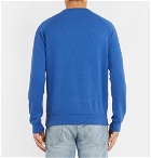 Hartford - Mélange Loopback Cotton-Jersey Sweatshirt - Men - Royal blue
