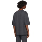 Dries Van Noten Grey Check T-Shirt