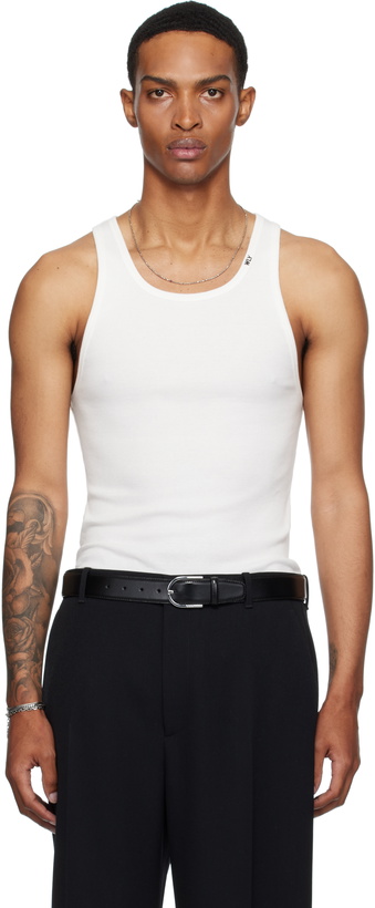 Photo: WILLY CHAVARRIA White Under Tank Top