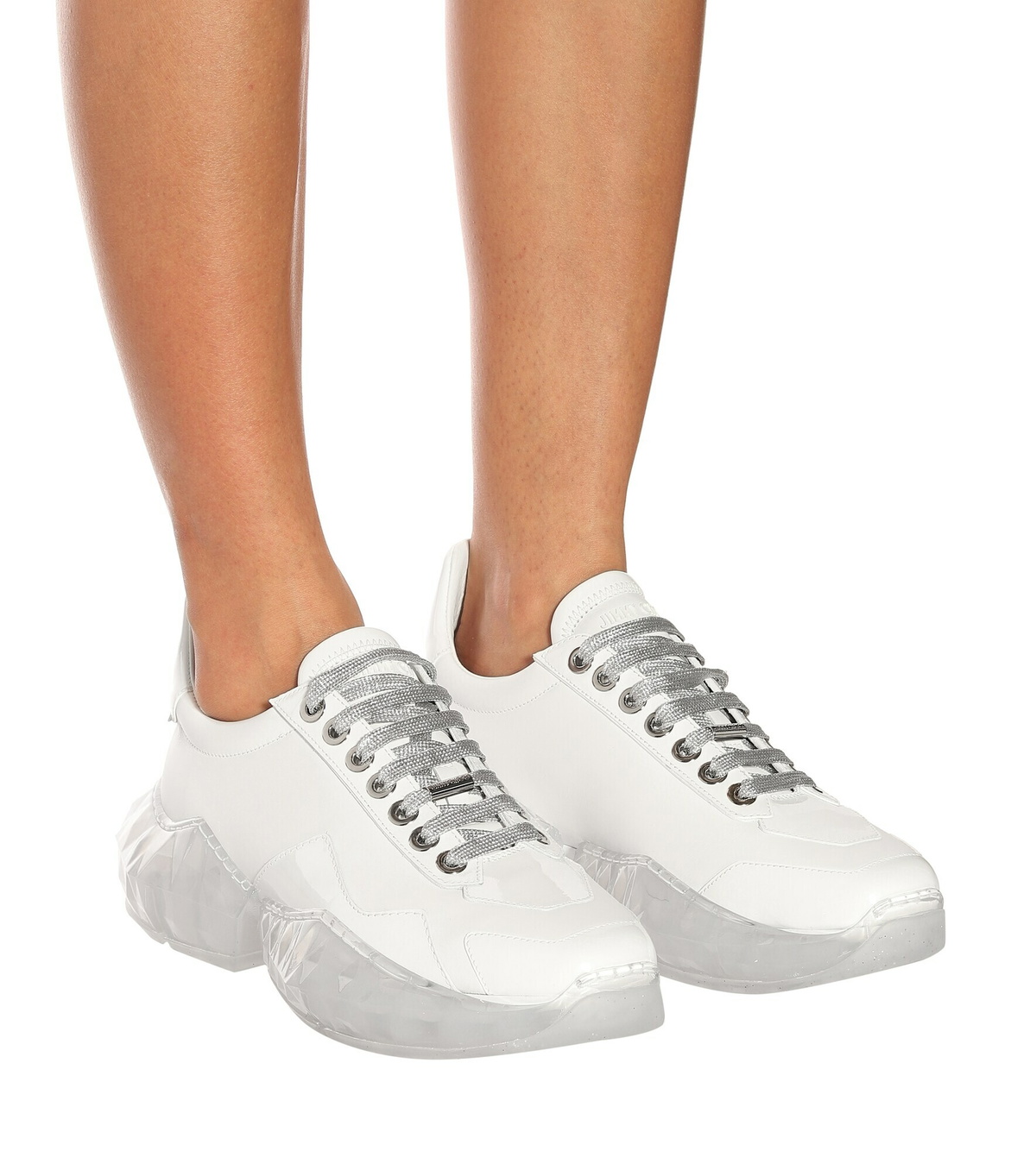 Jimmy Choo - Diamond/F leather sneakers Jimmy Choo