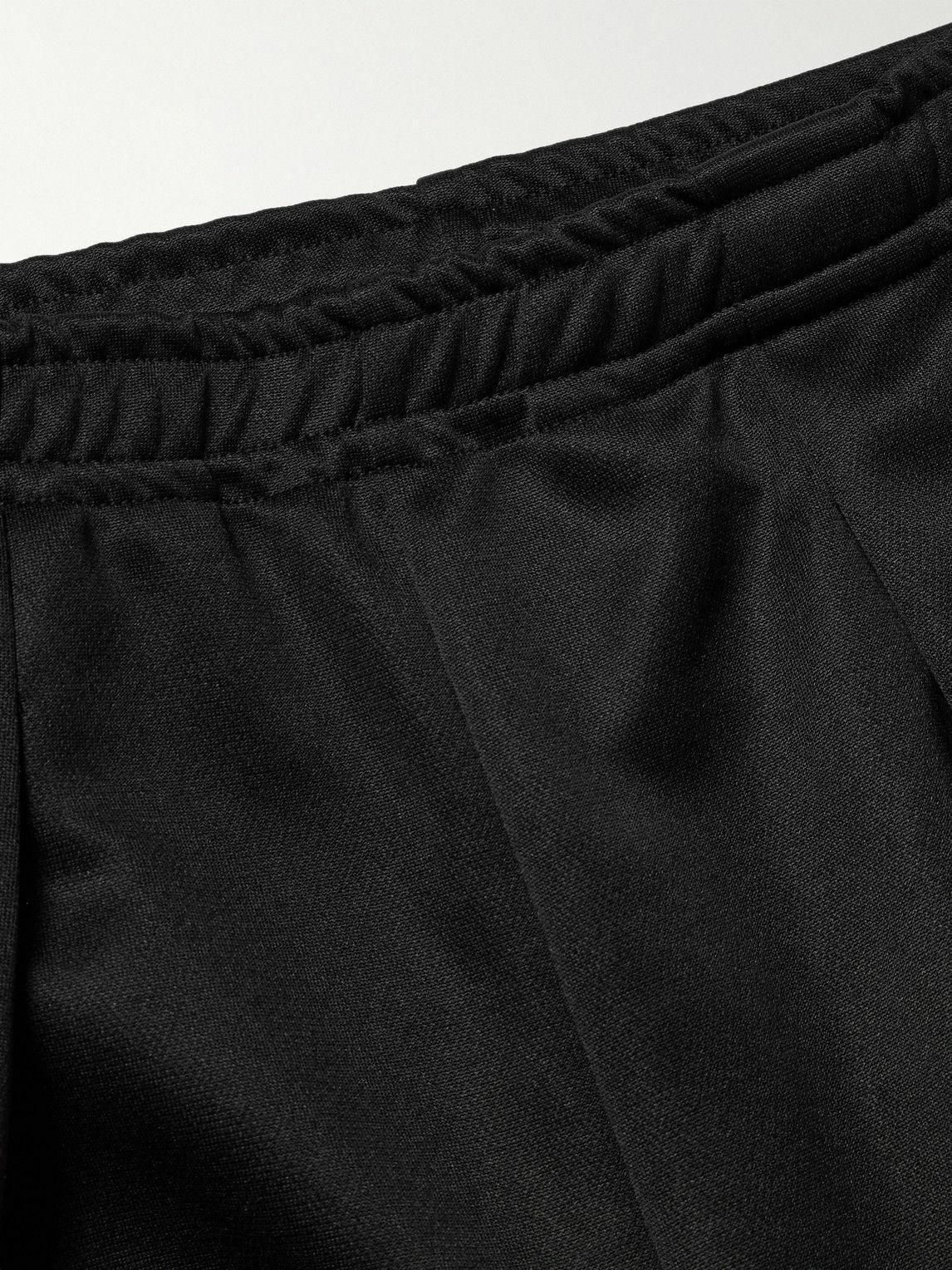KAPITAL - Logo-Appliquéd Printed Tech-Jersey Sweatpants - Black