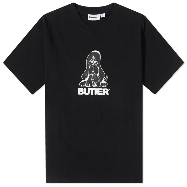 Photo: Butter Goods Men's Hound T-Shirt in Black