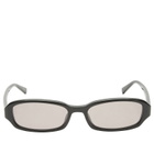 Saint Laurent Sunglasses Saint Laurent SL 872 Erin Sunglasses in Black/Brown 