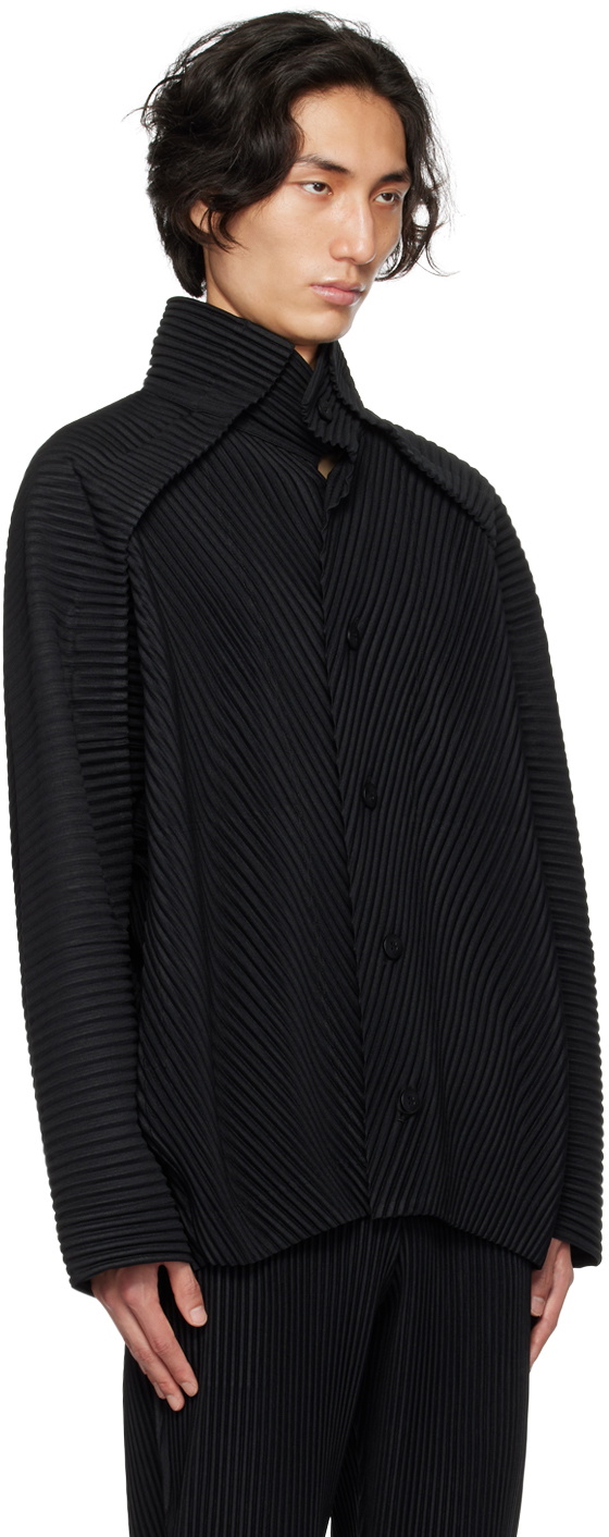 Homme Plissé Issey Miyake Black Monthly Color July Jacket