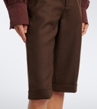 Xu Zhi Wool capri pants