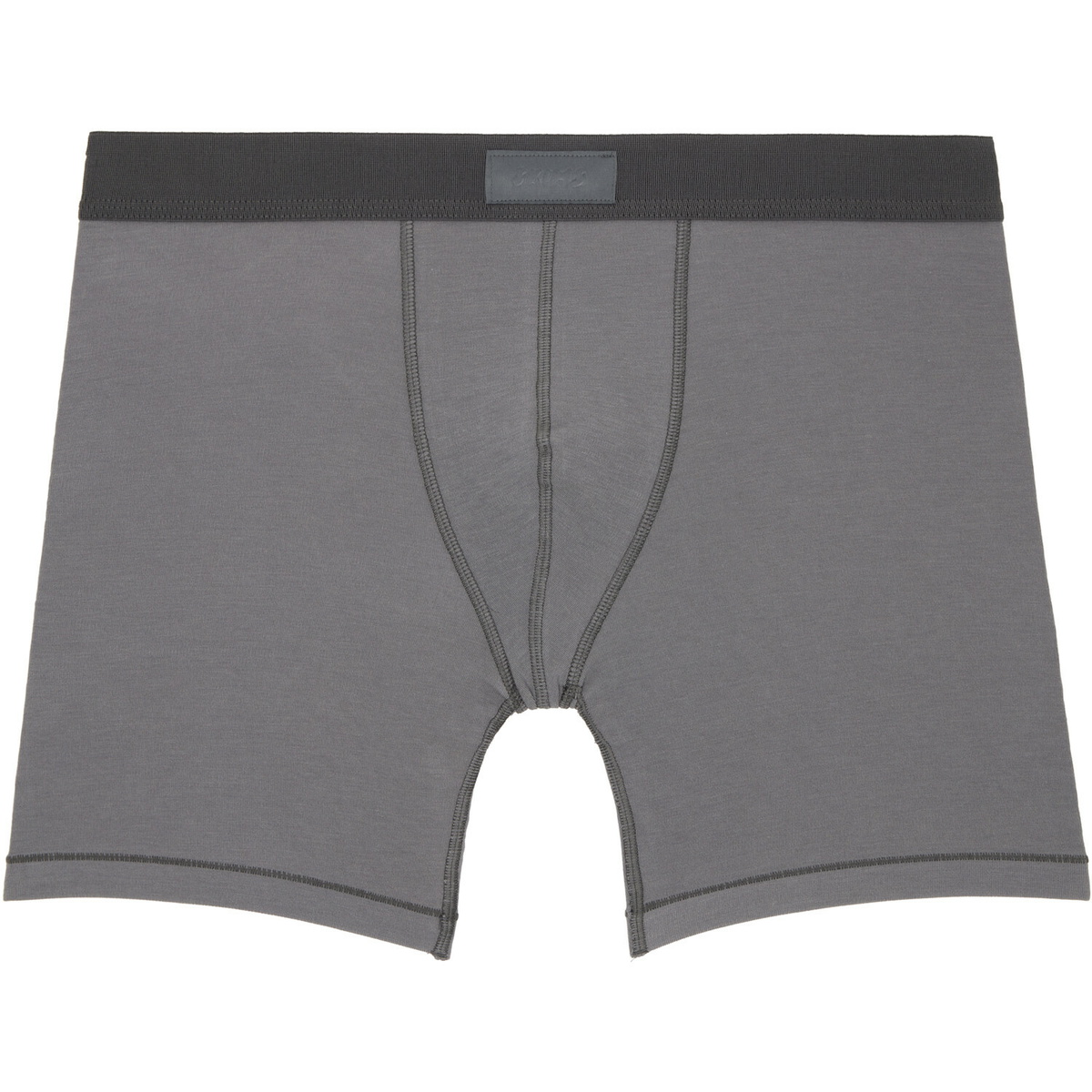 SKIMS Three-Pack Gray SKIMS Cotton 5 Boxer Briefs