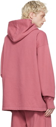 Acne Studios Pink Organic Cotton Hoodie