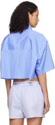 HommeGirls Blue Stripe Shirt
