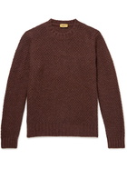 Tod's - Alpaca, Silk and Merino Wool-Blend Sweater - Brown