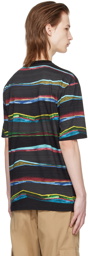 PS by Paul Smith Black Plains Stripe T-Shirt