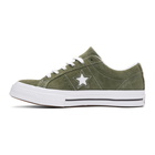 Converse Green Suede One Star Ox Sneakers