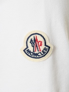 MONCLER - Logo Cotton Piquet Polo Shirt