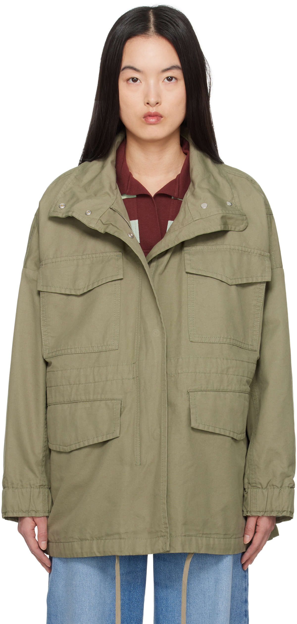 Weekend Max Mara Green Bastia Jacket Weekend Max Mara