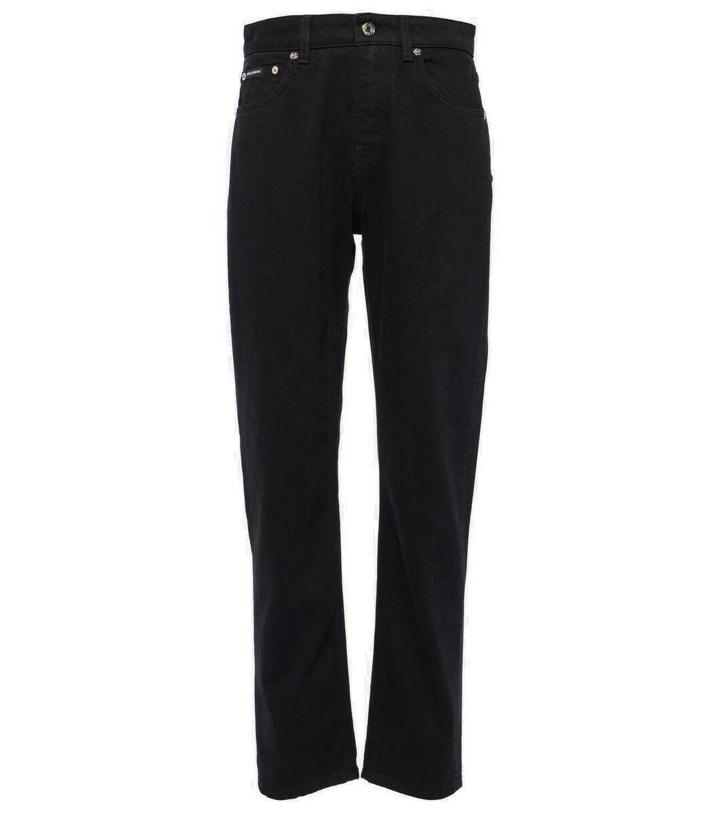 Photo: Dolce&Gabbana High-rise slim jeans