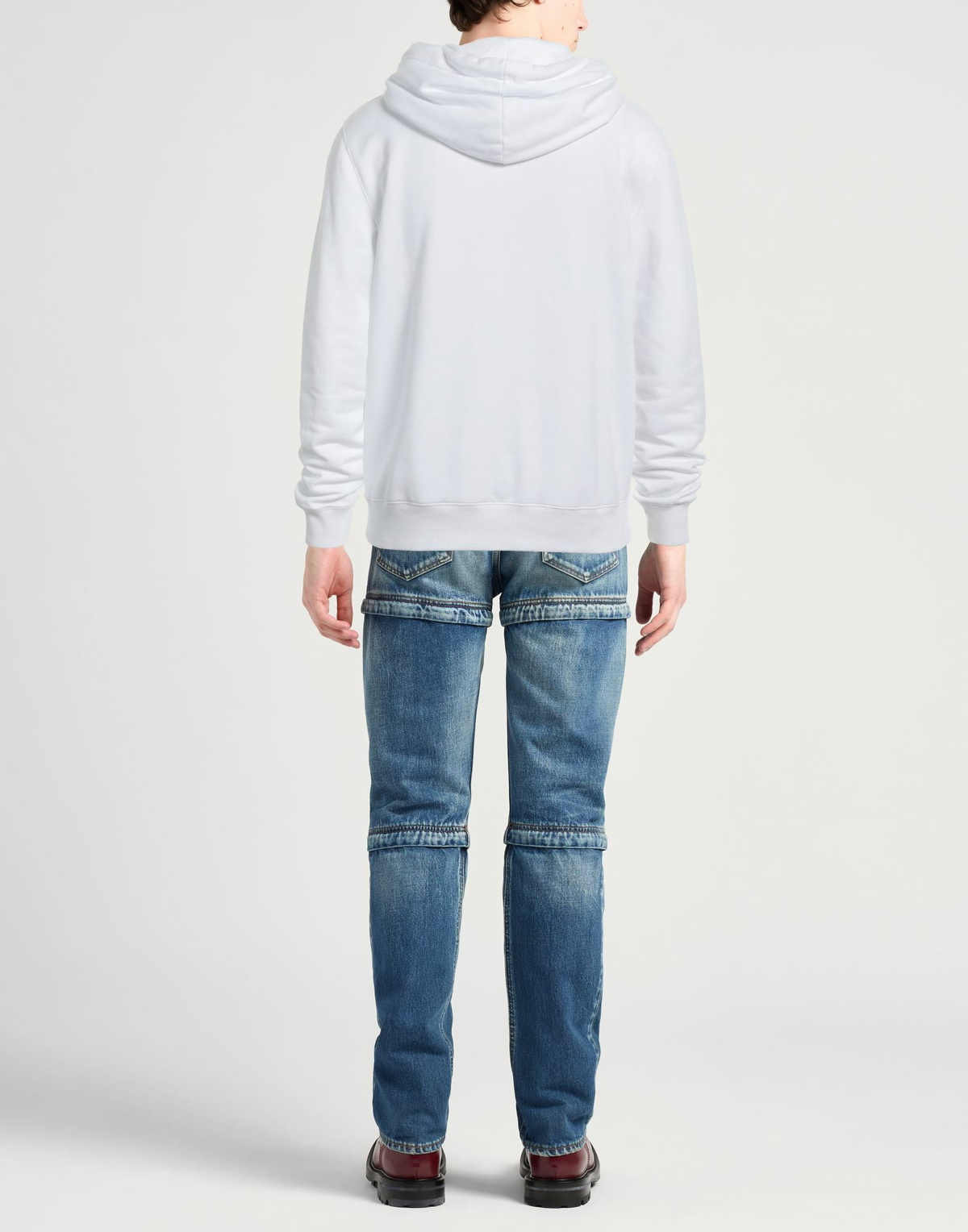 Lanvin Mens Sweatshirt in White