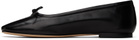 Aeyde Black Delfina Ballerina Flats