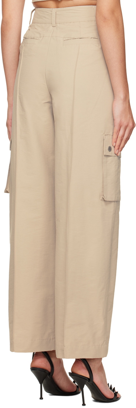 Han Kjobenhavn Beige Baggy Trousers