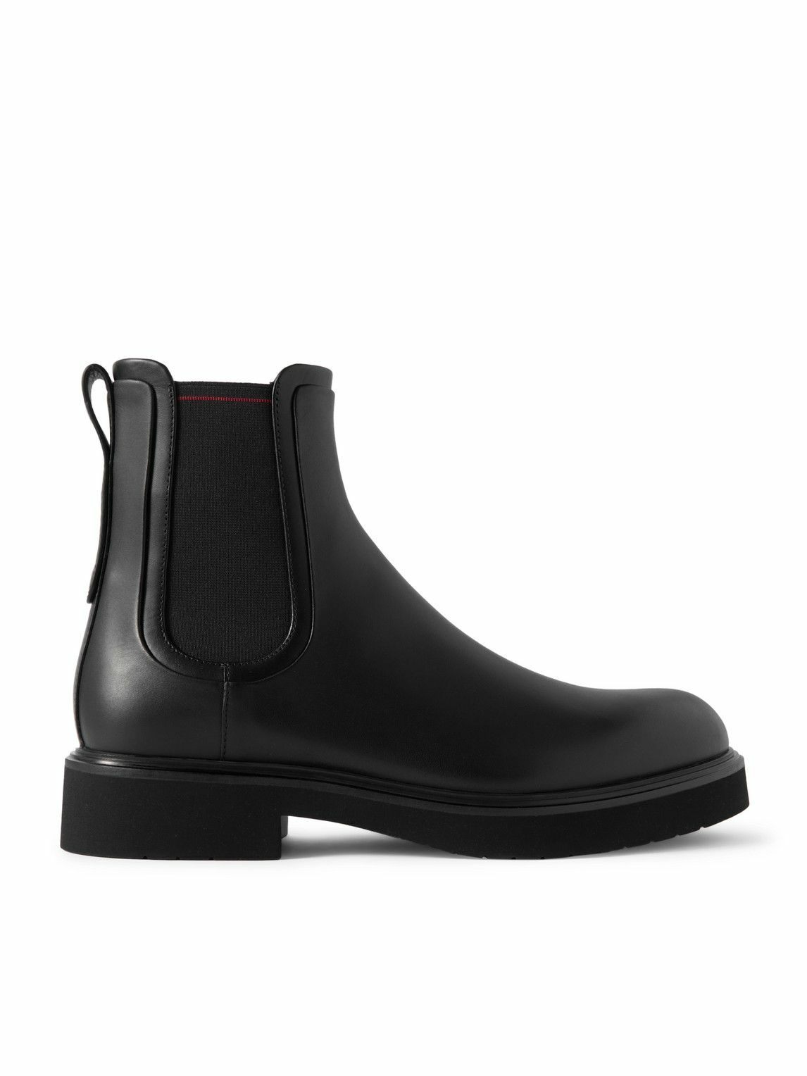 Salvatore Ferragamo - George 2 Embellished Leather Chelsea