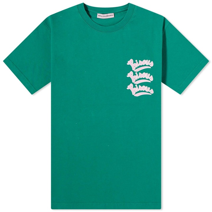 Photo: Bisous Skateboards Gianni T-Shirt in Forest Green