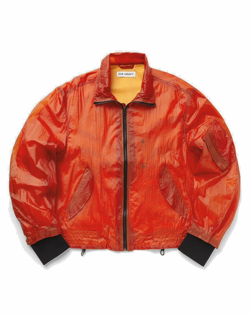 Photo: Our Legacy Luft Jacket Orange - Mens - Windbreaker