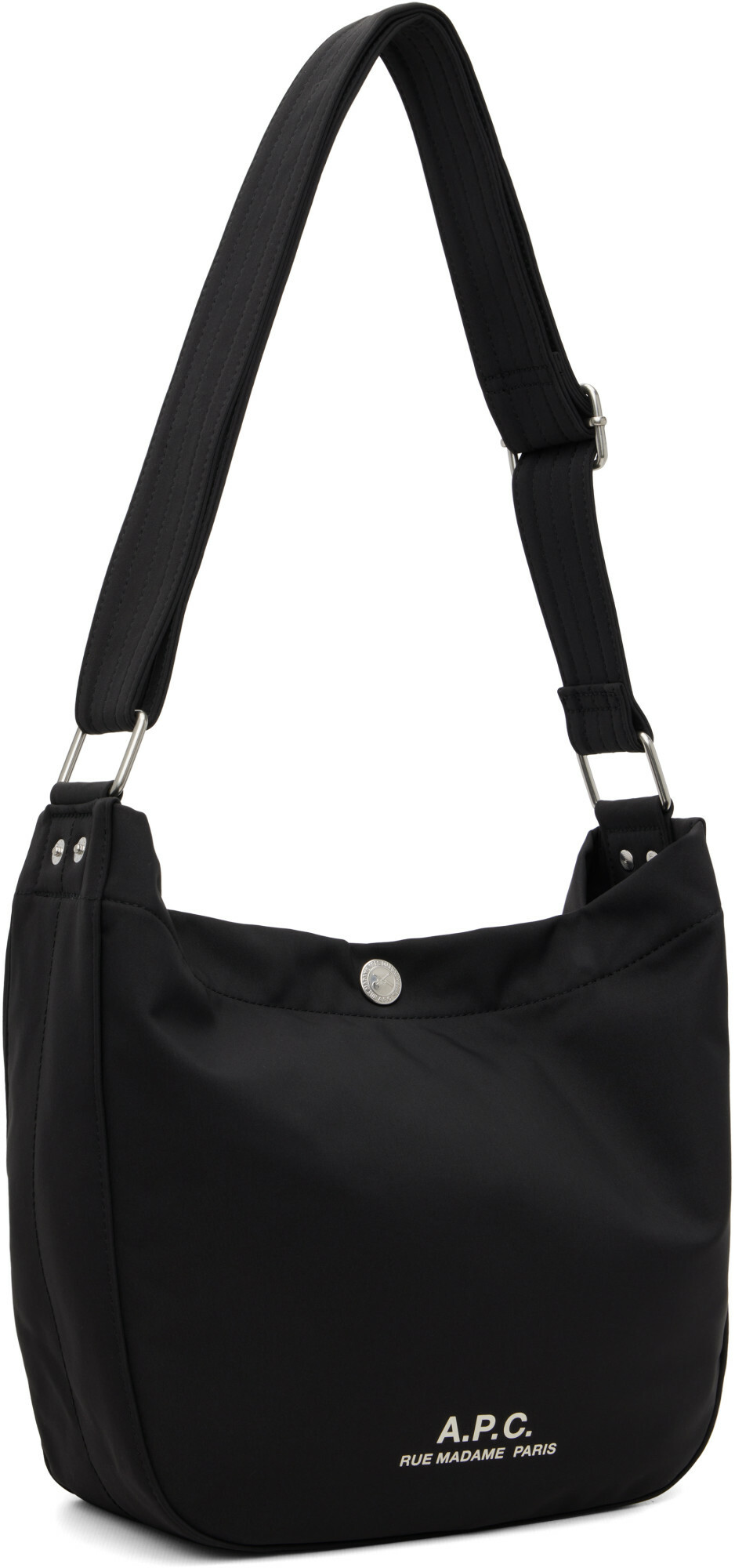 A.P.C. Black Journal Small Satchel