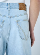Bottega Veneta Extra Bleached Wide Leg Jeans