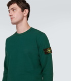 Stone Island Logo cotton sweatshirt