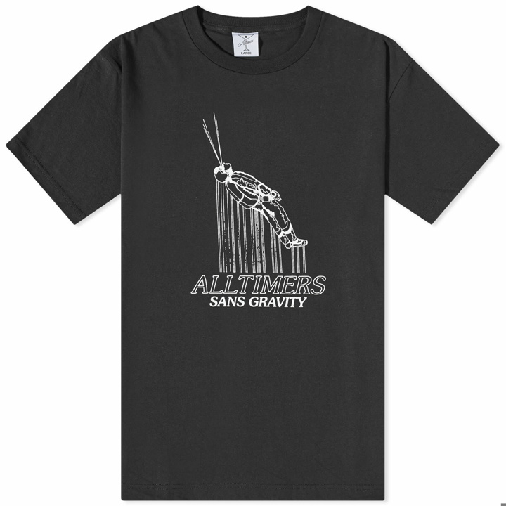 Photo: Alltimers Men's Sans Gravity T-Shirt in Black