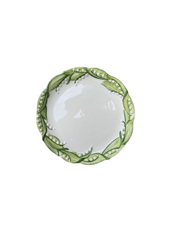 Photo: Les-Ottomans Lily Of The Valley Dinner Plate
