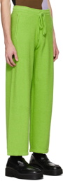 GAUCHERE SSENSE Exclusive Green Valence Lounge Pants