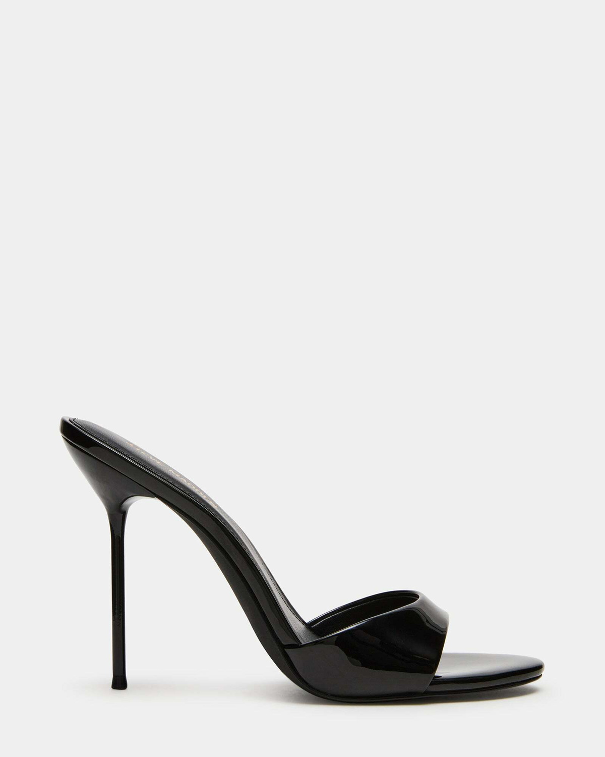 Steve Madden Davina Heels in Black Patent