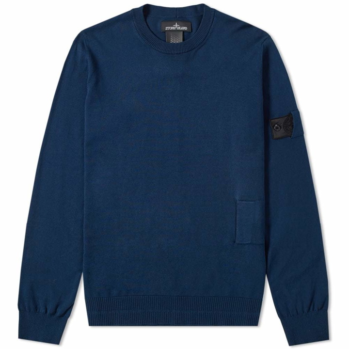 Photo: Stone Island Shadow Project Soft Cotton Light Gauge Crew Knit