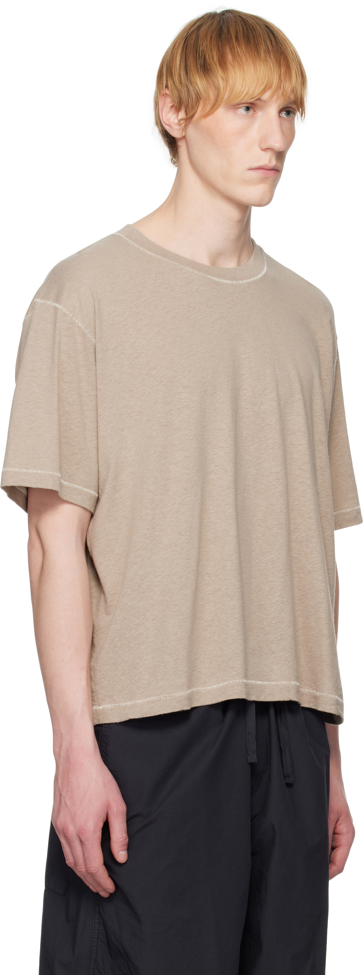 HOPE Taupe Boxy T-shirt