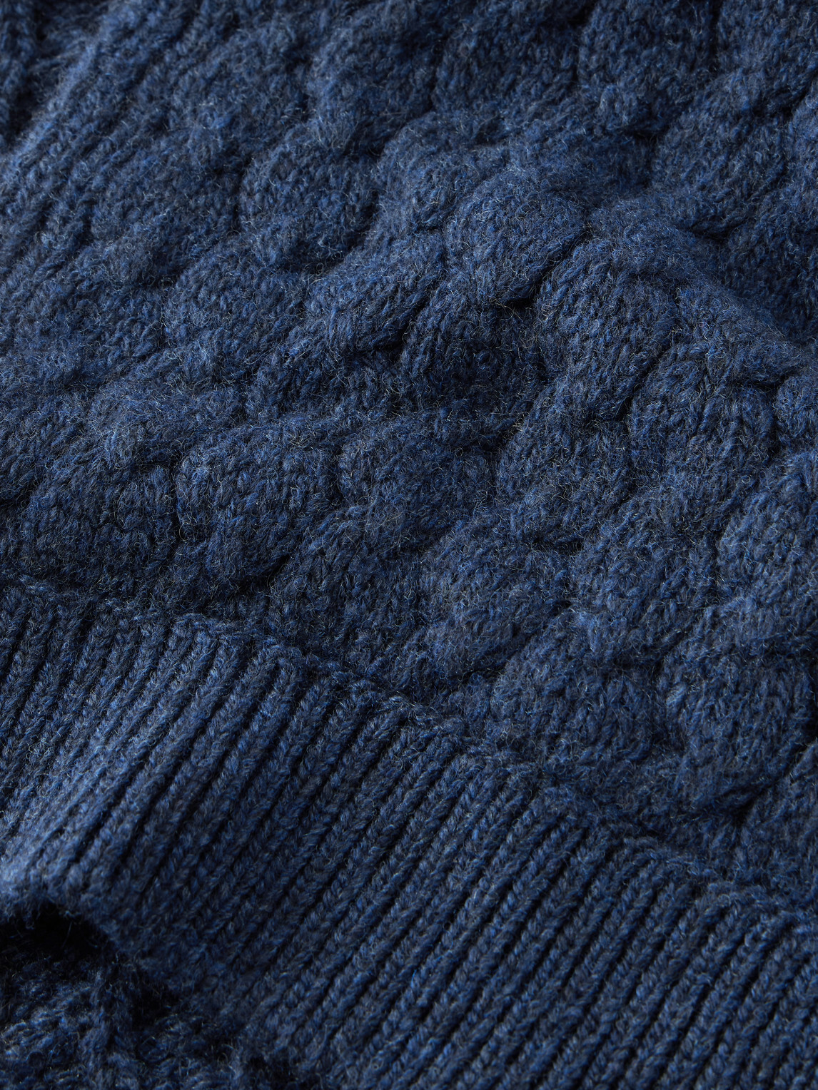 Begg & Co - Bernard Cashmere and Wool-Blend Scarf - Blue