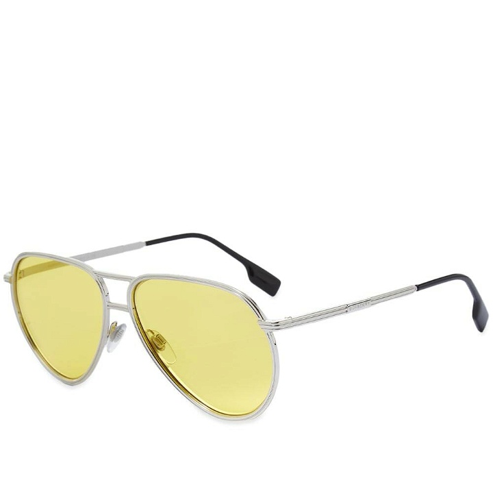 Photo: Burberry Eyewear Men's Burberry Scott Sunglasses in Yellow