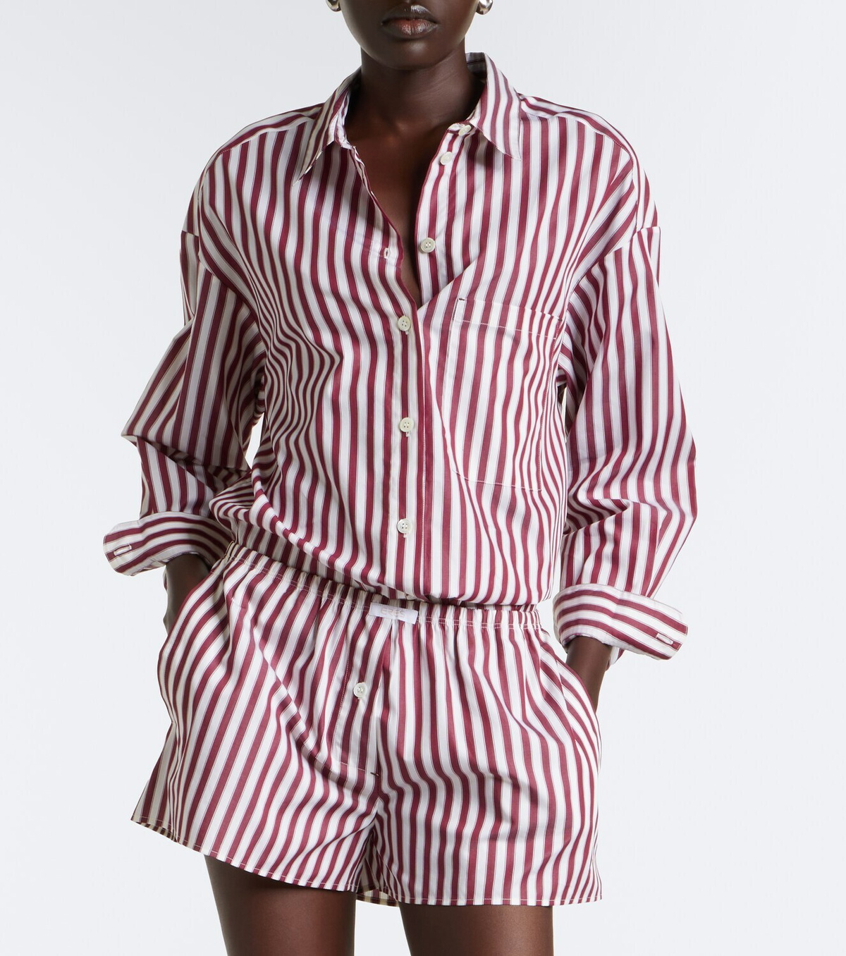 Eres Sir striped cotton shirt