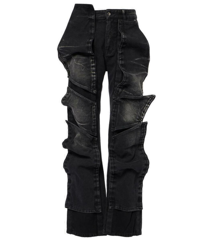 Photo: Y/Project Paneled straight jeans