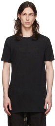 Boris Bidjan Saberi Black Cotton T-Shirt