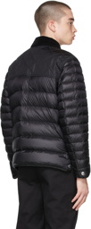 Burberry Black Down Diamond Quilted Jacket