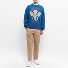 Kenzo Paris Men's Pixel Elephant Jumper in Cyan