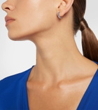 Bucherer Fine Jewellery 18kt white gold earrings with sapphires