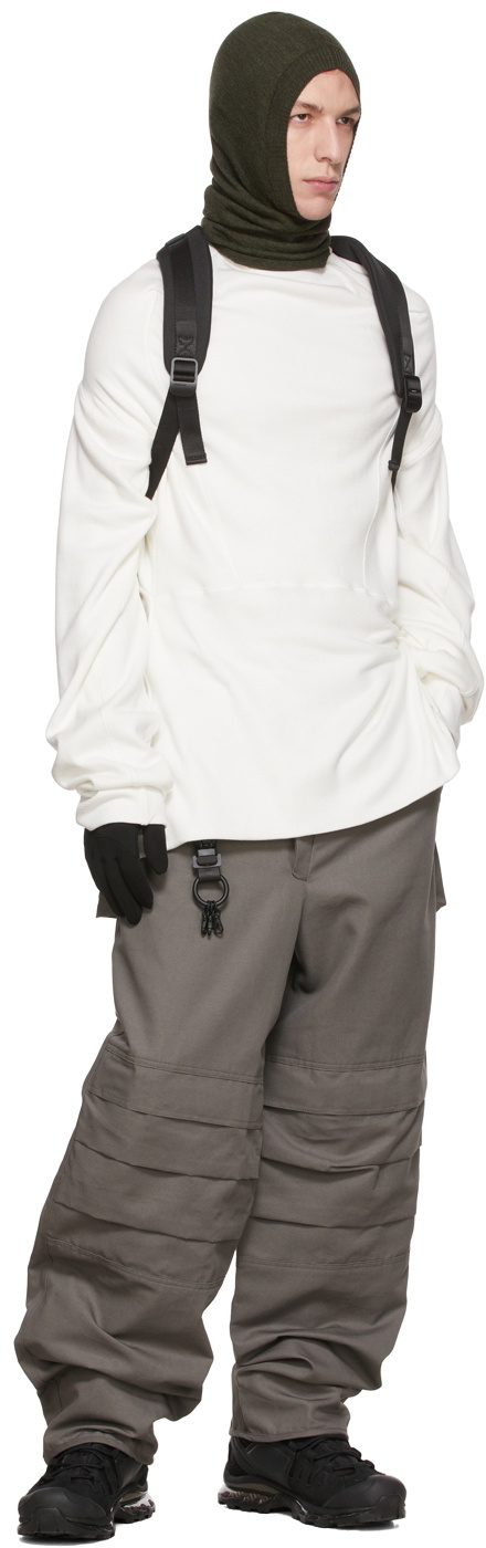 BRYAN JIMENÈZ SSENSE Exclusive White Armstrong Hoodie