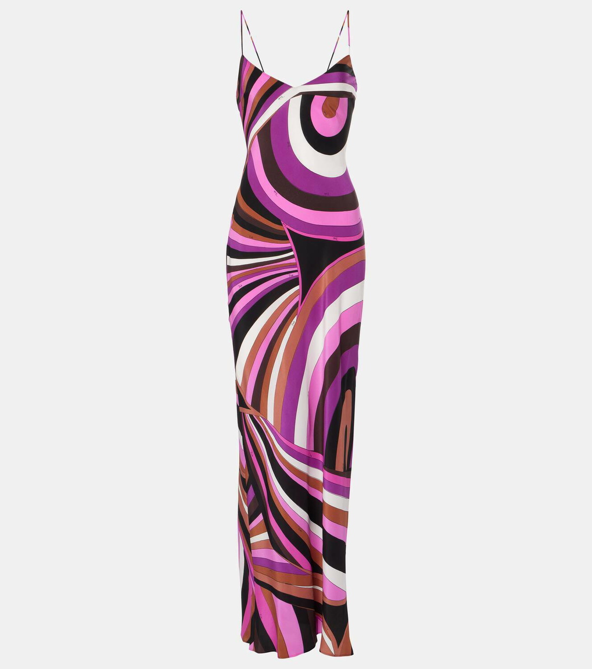 PUCCI プッチ ワンピース Iride silk slip dress986980 Pucci Iride silk slip dress Emilio Pucci